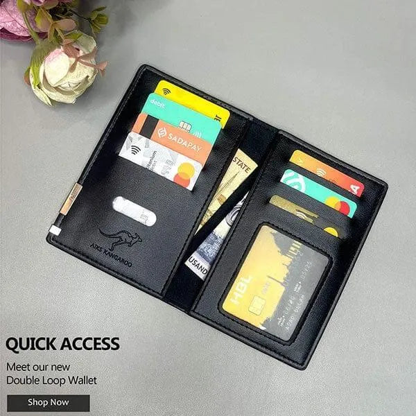 Mini Kangaro Leather Wallet